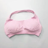 NCLAGEN Impact Sports Bra Women Seamless Halter Top High Support Push-up Open Back Gym wear Fitness Yoga Workout underwear