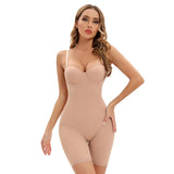 Bodysuit Women Shapewear Body Shaper With Cup Compression Bodies Belly Sheath Waist Trainer Reductive Slimming Underwear