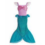 Girls Elsa Anna Dress Children Princess Carnival Dress Kids Jasmine Rapunzel Pageant Flower Disguise Birthday Cosplay Costume