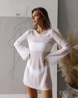 Summer ladies Women girls Sports sexy BIKINI-Plus Size Cover Ups bar party cosplay Beachwear oversized Tunic Swimwear Clothes