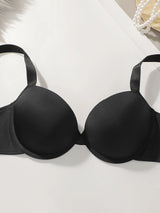 Sexy leopard print 2-piece set with gathered lifting and thickened steel support bra set for women's underwear B2051
