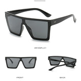 Fashionable Oversized Connected Fashion Glasses Women Unisex Sun Protection Sun Glasses, Outdoor Glasses