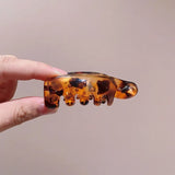 4 pcs Banana Clips, Small Size, Vertical Clips for Women, Elegant High Ponytail Hairpins, Twist Clips, Simple Hair Accessories