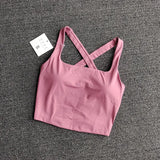 Women Sports Bra Top Push Up Fitness Yoga Bra Underwear Sport Tops For Women Breathable Running Vest Bralette Gym Wear Female