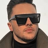 Fashionable Oversized Connected Fashion Glasses Women Unisex Sun Protection Sun Glasses, Outdoor Glasses