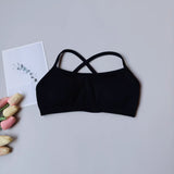 Seamless Women's Yoga Sports Bra Racer Back Nylon Breathable Running Gym Top Underwire Sexy Underwear Fitness Gym Bra Top