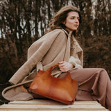 Genuine Leather Shoulder Bags and Quiet Luxury Handbags for Women Purses Designer Cross Body Hobo Medium Size Tote Bags