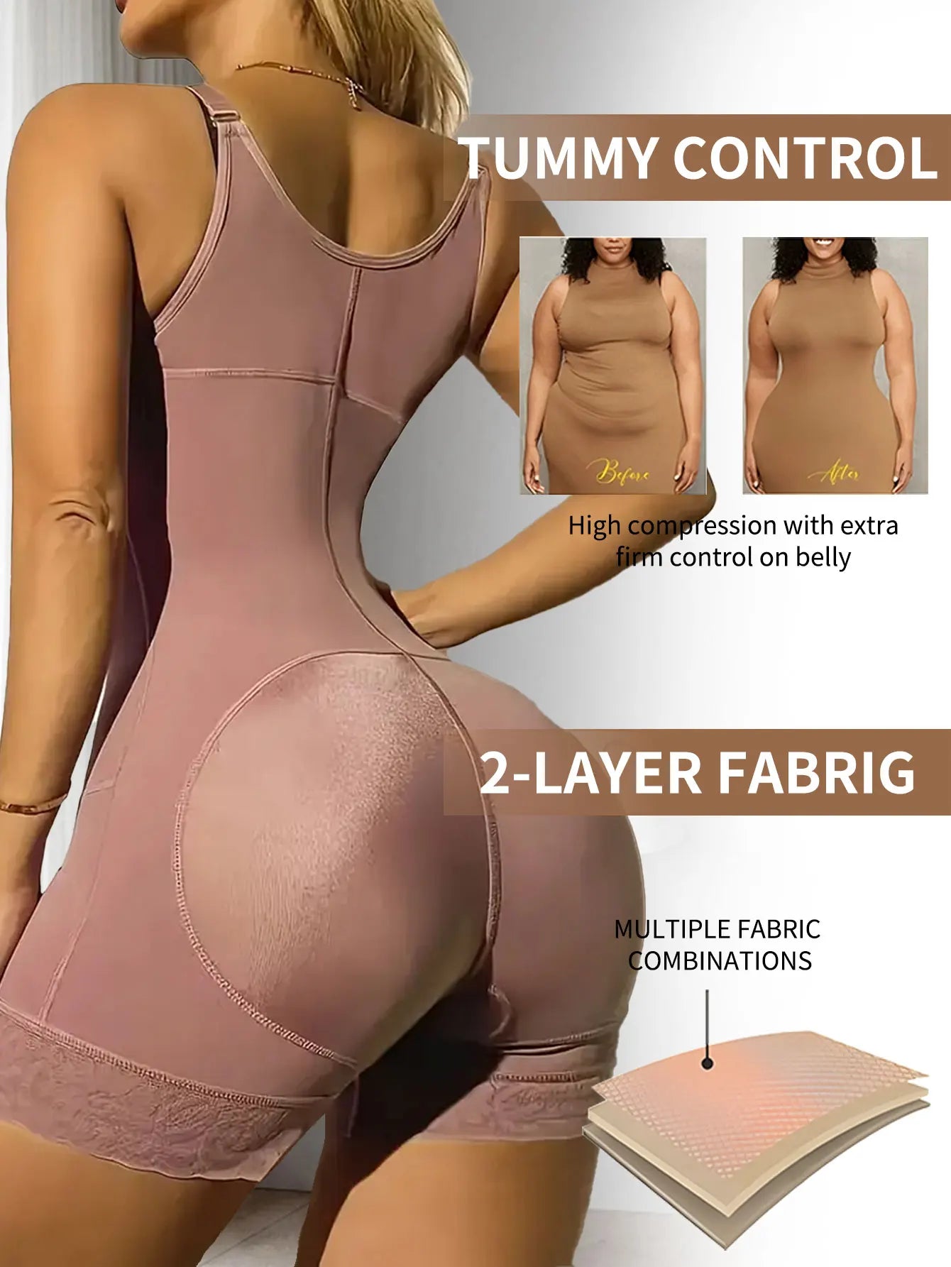 Women Postpartum Girdles High Compression Body Shaper Slimming For Women Sexy Underwear Push Up Bodysuit