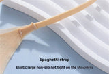 Ultra-Thin Breathable Ice Silk Top Bra Women's Seamless Back Halter Vest Wrap Bra Small Chest Together
