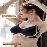 Powerful Push up Seamless Bra Women Gathered Up Wireless Bra Soft Full Coverage Support Adjustable Underwear Anti Sagging Bra