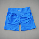 DFDK Women High Waist Yoga Shorts Scrunch Butt Lift Workout Shorts Squat Proof Fitness Gym Running Sports Push Up Athletic Leggi