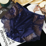 New Sexy Women Underwear High Quality Luxury Lace Ladies Panties Seamless Mid-Rise Female Briefs Lingerie Intimates