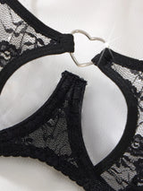 Elegant Design Bra And Panties Set with Unique Heart Buckle Comfortable Fashion Underwear Suitable for All Occasions