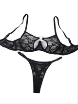 Elegant Design Bra And Panties Set with Unique Heart Buckle Comfortable Fashion Underwear Suitable for All Occasions