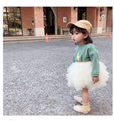 Little Girls Tutu Skirts Black Fluffy Toddler Tulle Princess Ball Gown Pettiskirt Ballet Dance Kids Party/birthday Skirt 1-7T