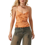 Summer Women Y2k Sequin Halter Crop Tops Pearl Embellished Cami Tops Summer Glitter V Neck Rhinestone Camisole Tank Shirt