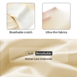 1pcs High Waisted Women's Panties Breathable Mesh Cross Tummy Cinching Ice Silk No Trace Triangle Panties Tummy Tuck Shape