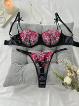 Valentine's Eve Light Purple Danube Group Ladies Sexy Lingerie Bra Women's Suit - the Temptation of a Seductive Night