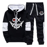 Hot Sales Mens Tracksuit Printed Single Piece Sweatshirts Sweatpants Casual Hoodie Pants Outdoors Mens Clothing Funny Streetwear