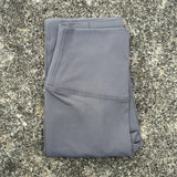 Solid Color Back Waist Pocket High Waist Yoga Legging Women Sport Cropped Pants Butter Athletic Gym Comprehensive Training Jog
