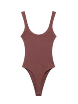 Skinny Ribbed Bodysuits for Women, O Neck, Straps, Snap-Button, Female Playsuits, Sexy Fashion