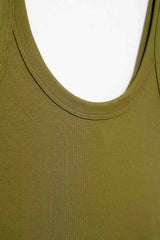 Skinny Ribbed Bodysuits for Women, O Neck, Straps, Snap-Button, Female Playsuits, Sexy Fashion