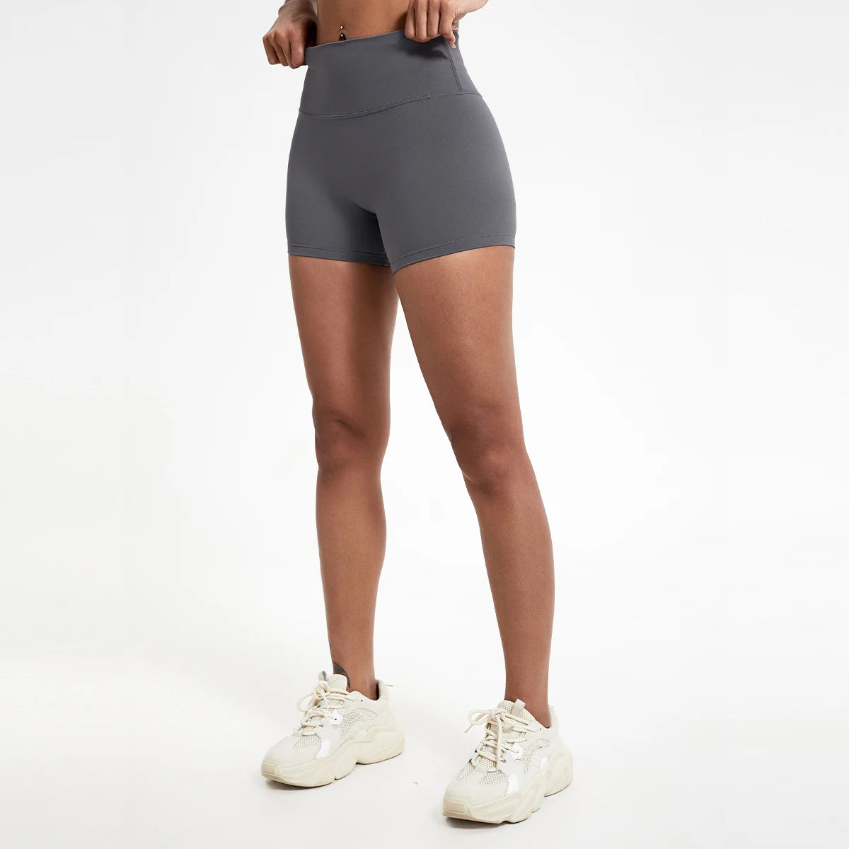 Hearuisavy Summer Running Sports Shorts Women Buttock Lift Leggings Women Cycling Slim Fit Workout Shorts High Waist Yoga Shorts