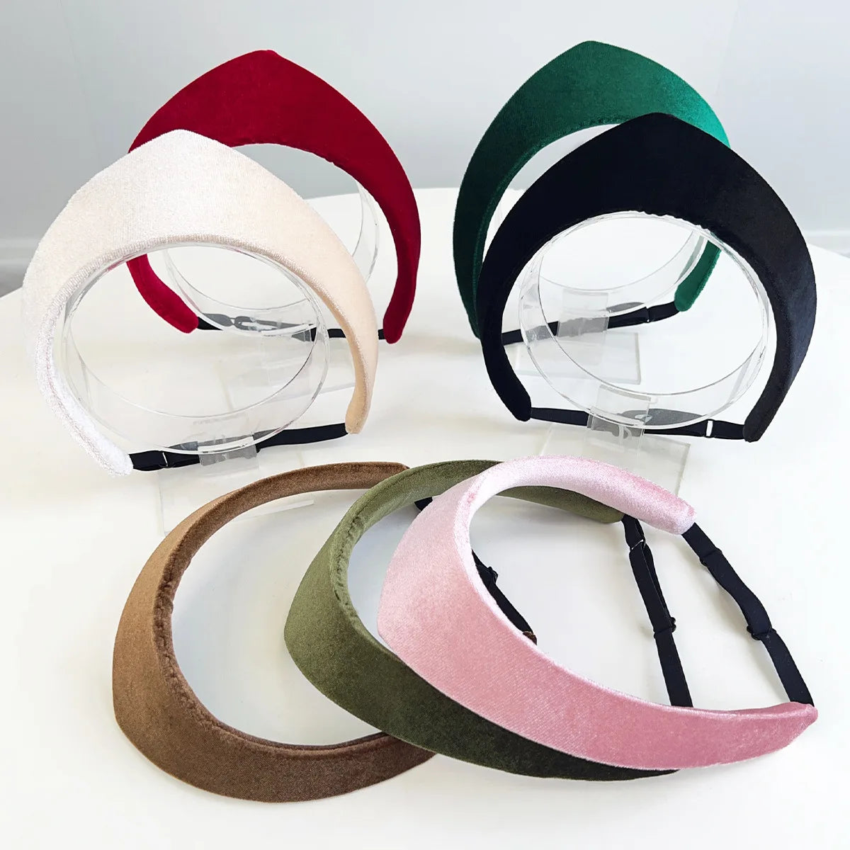 2026 Velvet Women Headband Smooth European and American Hairpin Headband Hair Hoop Lady Headwear