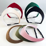 2026 Velvet Women Headband Smooth European and American Hairpin Headband Hair Hoop Lady Headwear