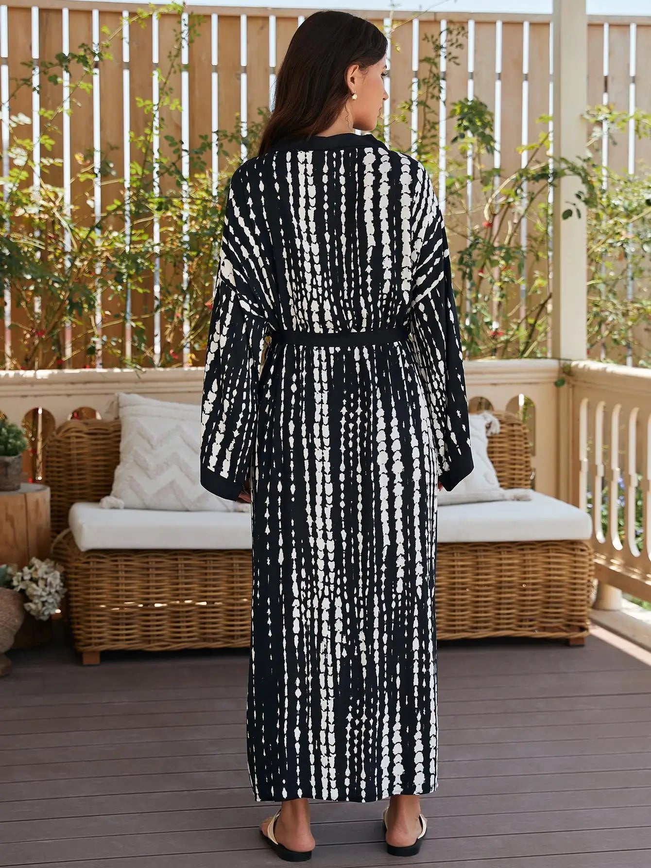 2026 Women Swimsuit Beach Cover Up Dress Sleeve Kaftan Beach Tunic Long Pareos Bikinis Cover Ups Summer Robe Plage Beachwear