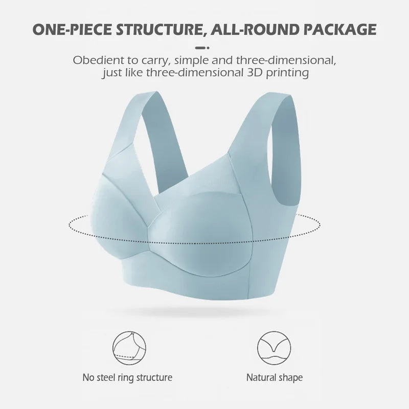 EUR/USA Size Women Breathable Sports Bra Inner Support Push Up Brassiere Vest Patchwork Mesh Gym Underwear Tops Padded Bras
