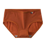 5PCS Women Cotton Underwear Seamless panties Sexy panty Female  Breathable Solid Color Underpants Girls'  Lingerie Briefs