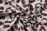 Huhugirl Leopard Print Skinny Bodysuit Women Rompers Sexy Slim Fit Long Sleeves U-neck Bodycon Tops Female Jumpsuits Overalls