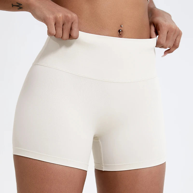 Hearuisavy Summer Running Sports Shorts Women Buttock Lift Leggings Women Cycling Slim Fit Workout Shorts High Waist Yoga Shorts