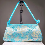 Fashion Shoulder Bag Women Handbag Luxury Embroidered Silk Bag Female Purse Small Cute Cosplay Cheongsam Flower Satin Tote Bag
