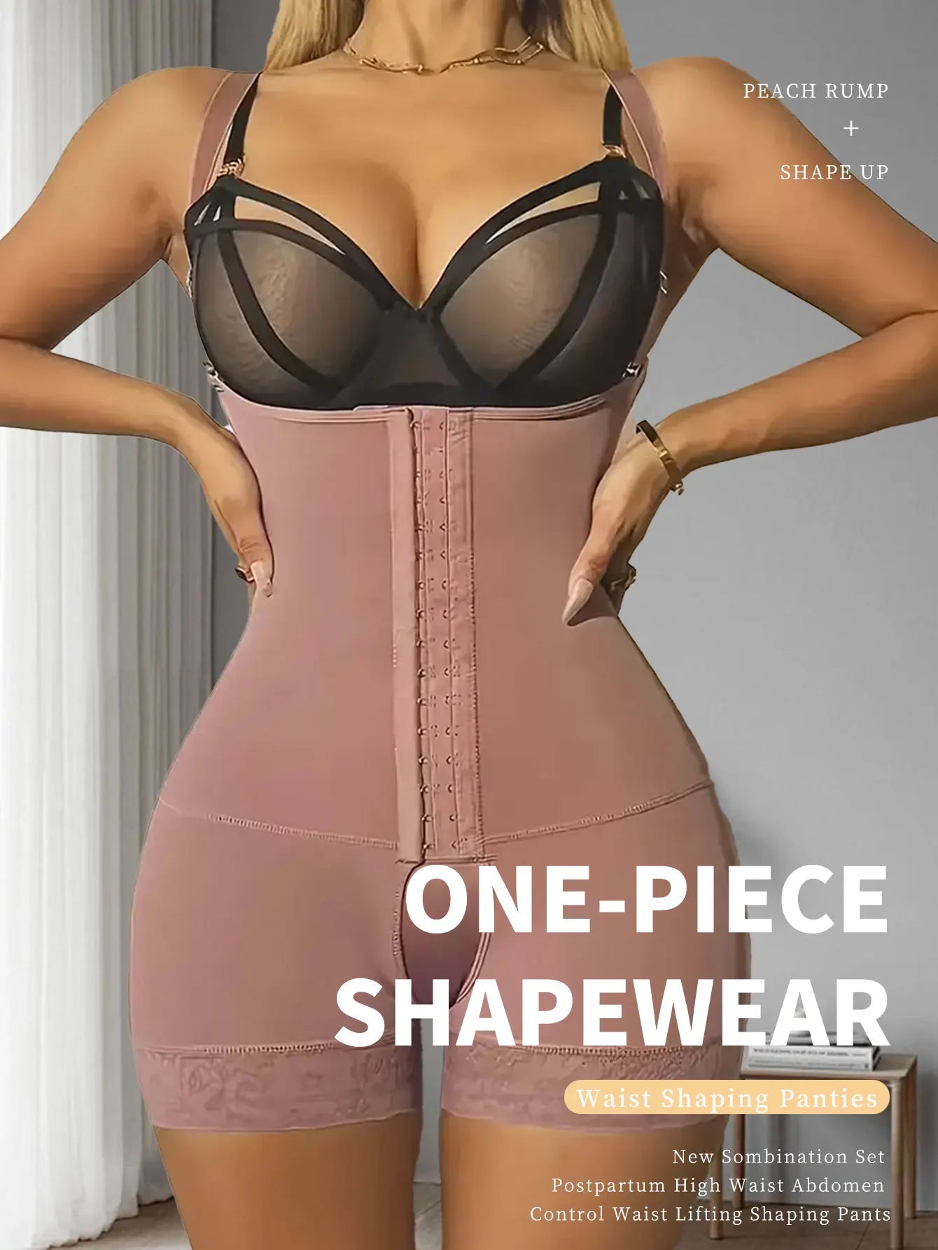 Women Postpartum Girdles High Compression Body Shaper Slimming For Women Sexy Underwear Push Up Bodysuit