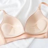 Japanese Style Seamless Push-Up Bra Comfort Wireless Underwear Women's Deep V Neck Bralette 3/4 Cup Daily Comfort Lingerie S-XL