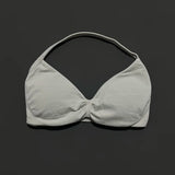 HISTELLO Impact Strappy Bra Women Seamless Gym Underwear High Support Halter Sexy Sports Clothing Push-up Yoga Workout Tank Top