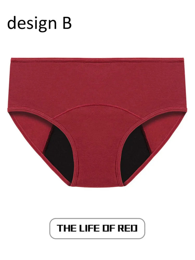 2024 Leak Proof Menstrual Panties Women Period Panties Cotton Underwear Sexy Physiological Pants Women's Briefs