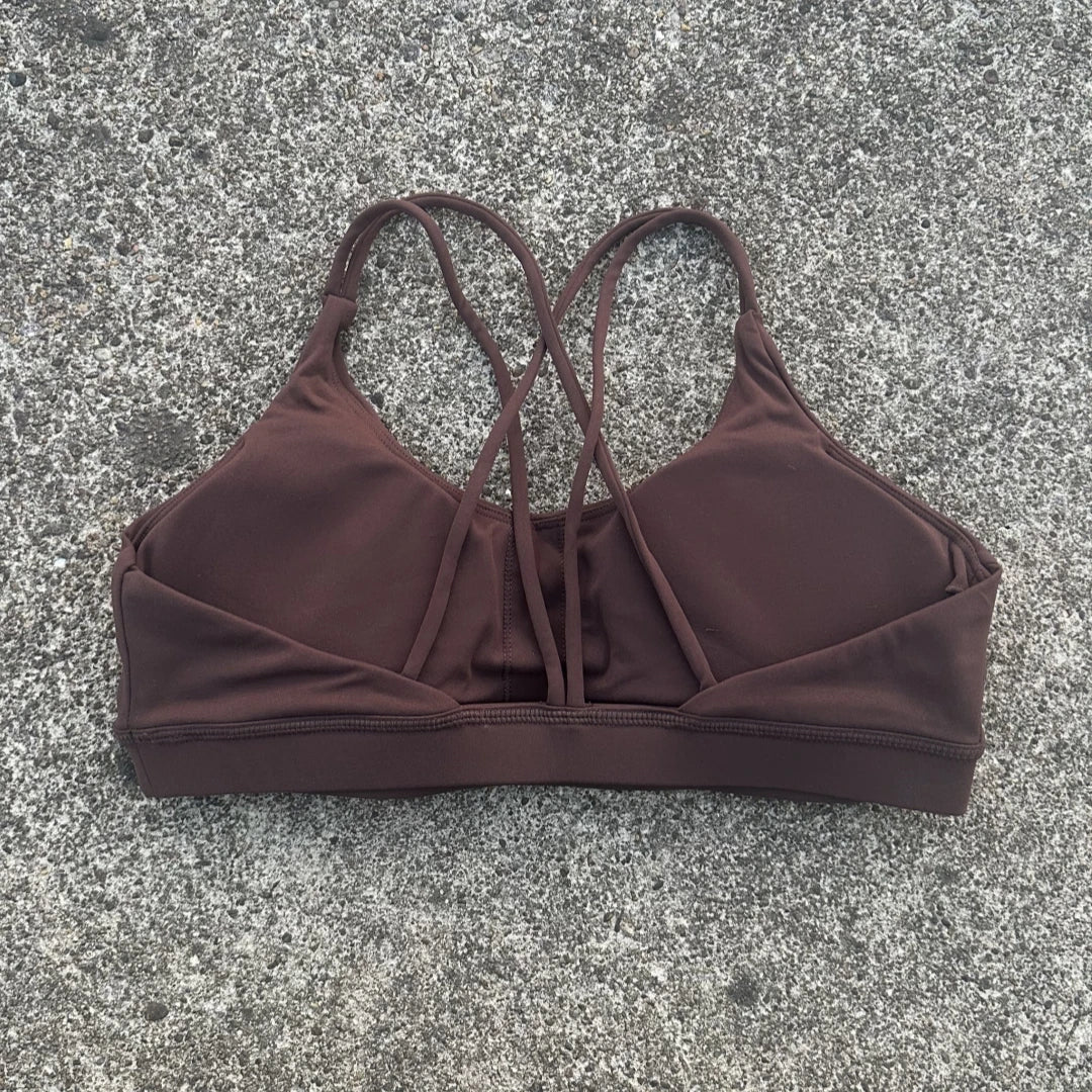 Solid Color soft high strength Women Fitness Bra Tight Sport Top Comprehensive Training Gym Yoga Underwear  Tight With Chest Pad