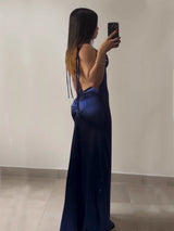 2026 Europe and the United States New Cross-Border Dress Summer Senior Sense Y2K Sexy Halter Spice Girl Dress