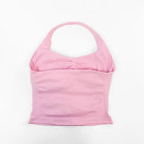 NCLAGEN Gym Halter Top Woman Longline Strappy Tank Padded Yoga Clothing Fitness Workout Running Activewear Pilates Clothes