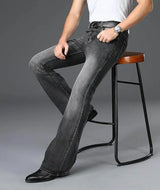 Men's Flared Jeans Loose Men Big-Leg Jeans Men Flared Pants Boot Cut Leg Designer Classic Jeans Multiple Styles Size 28-40