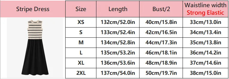 AS AW25 stripe knitting cardigan + sleeveless patch dress maxi matching set for woman clothing
