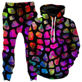 Colorful Abstract Mandala 3D Print Hoodies Pants Set Men's Sweatshirts Sweatpants Two Piece Suits Outdoor Tracksuit Man Clothing