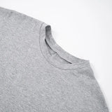 Fashion Casual Solid Gray Cropped T-shirt 2025 Woman Clothes O-neck Corset Tops Streetwear Girls Spring Summer Short Tee Shirts