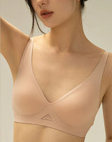 Wire Free Bra Brassieres Push Up Bralette Sexy Seamless Bras For Women Female Lingerie Woman Silky Underwear Intimate Sleepwear