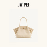 JW PEI Lucia Top-Handle Bag Luxury Designer Crossbody Shoulder Bag for Women Elegant Turn Lock Vegan Leather Messenger Purse
