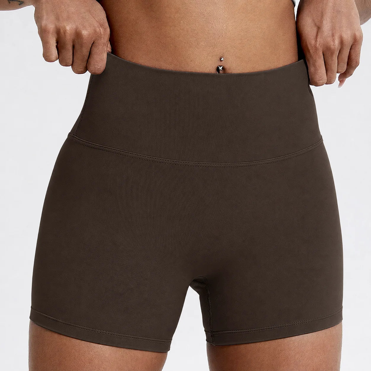 Hearuisavy Summer Running Sports Shorts Women Buttock Lift Leggings Women Cycling Slim Fit Workout Shorts High Waist Yoga Shorts
