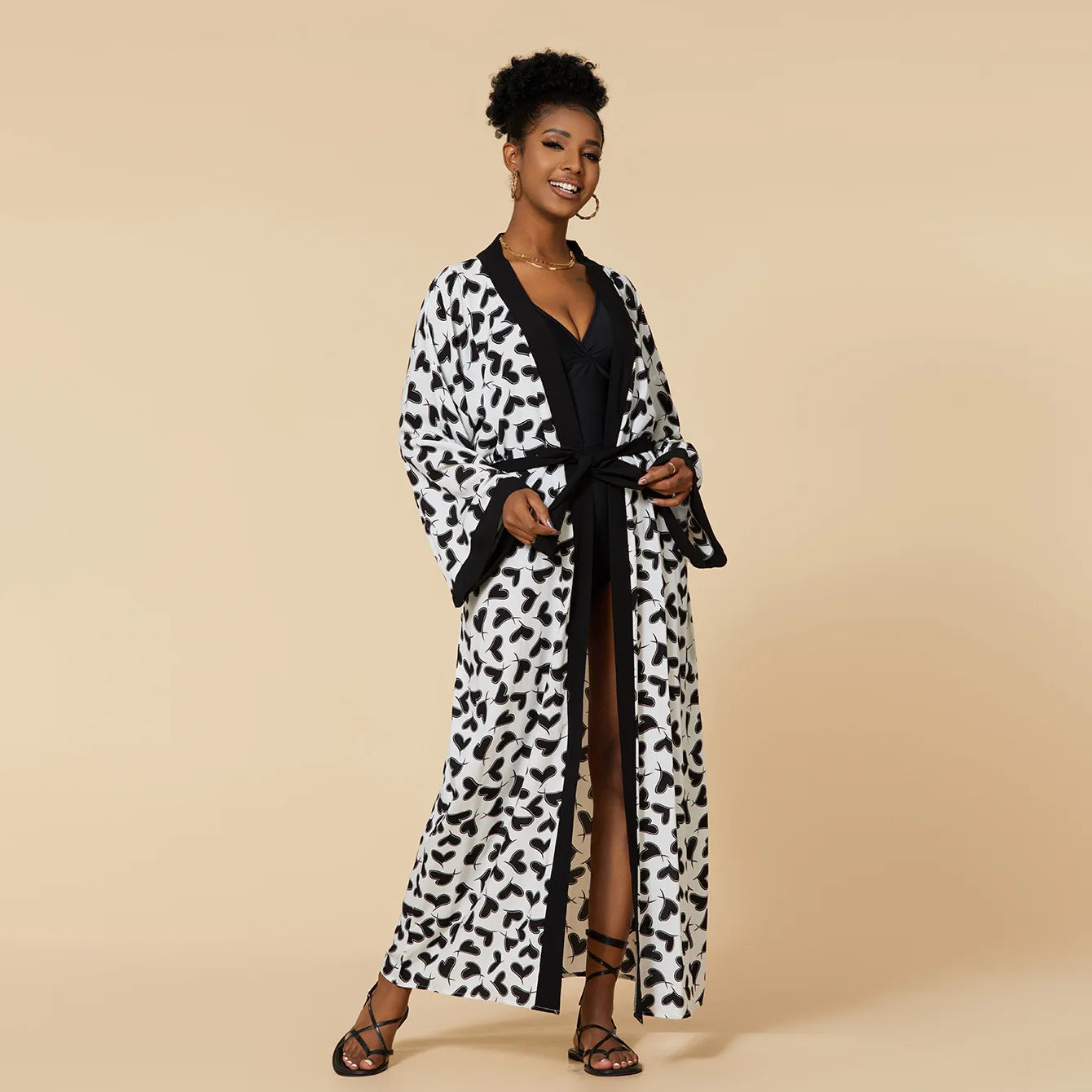 2026 Women Swimsuit Beach Cover Up Dress Sleeve Kaftan Beach Tunic Long Pareos Bikinis Cover Ups Summer Robe Plage Beachwear